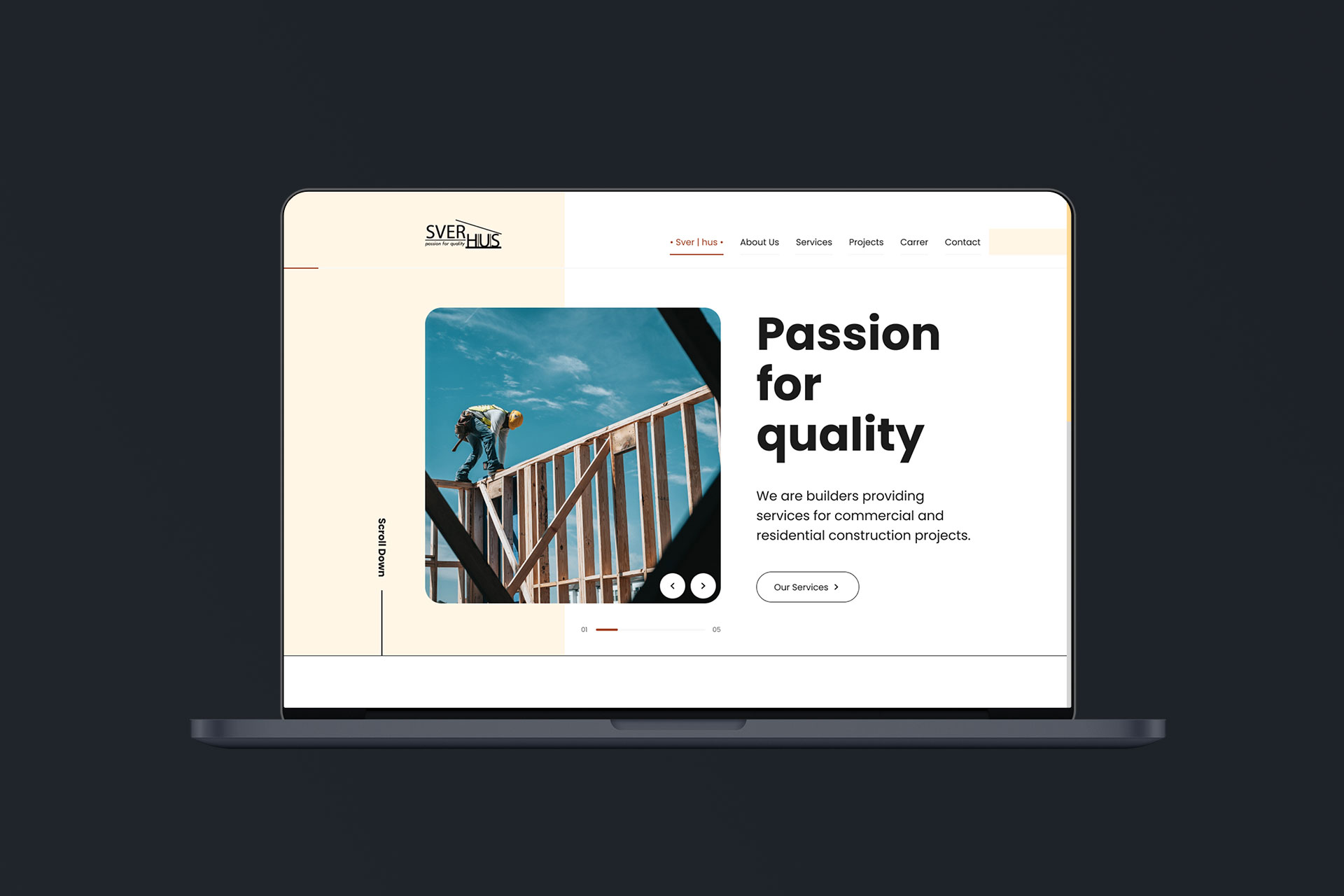 Sverhus.com — Web Design project by Lukas Sabaliauskas