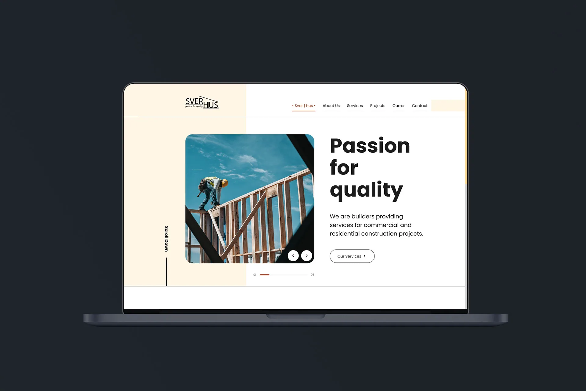 Sverhus.com — Web Design project by Lukas Sabaliauskas