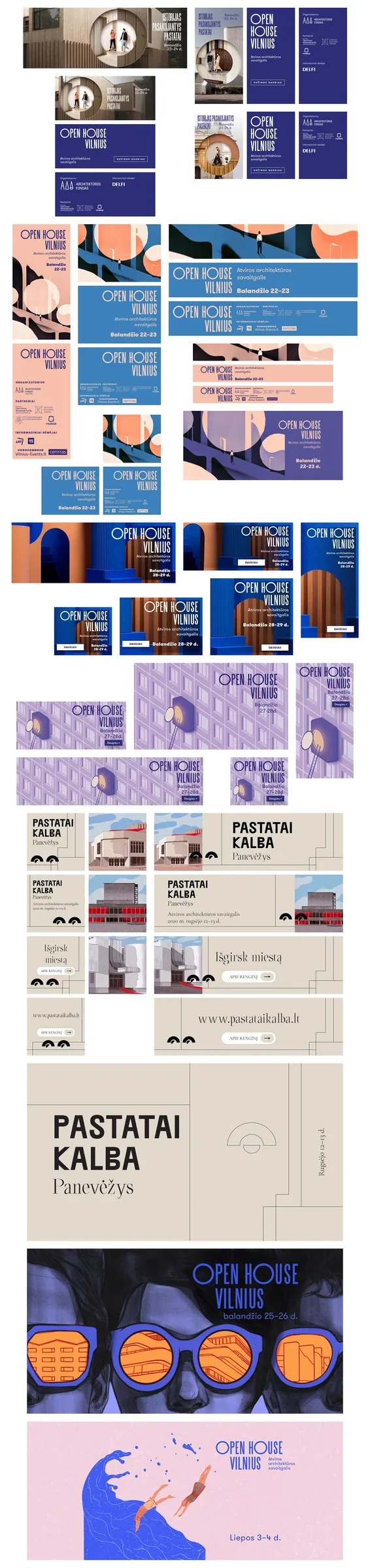 Open House Vilnius campaign visual