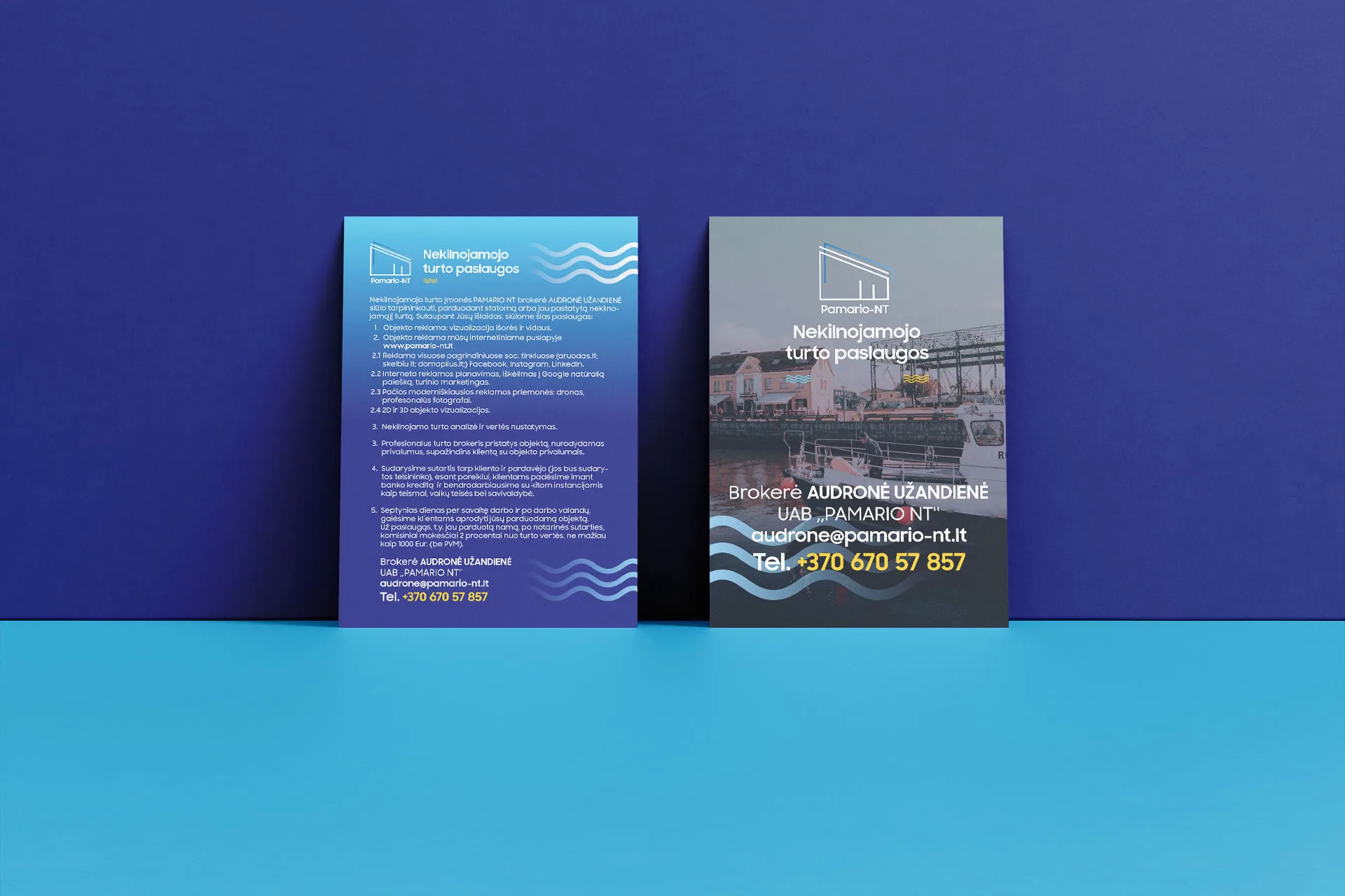 Pamario NT – A3 poster design