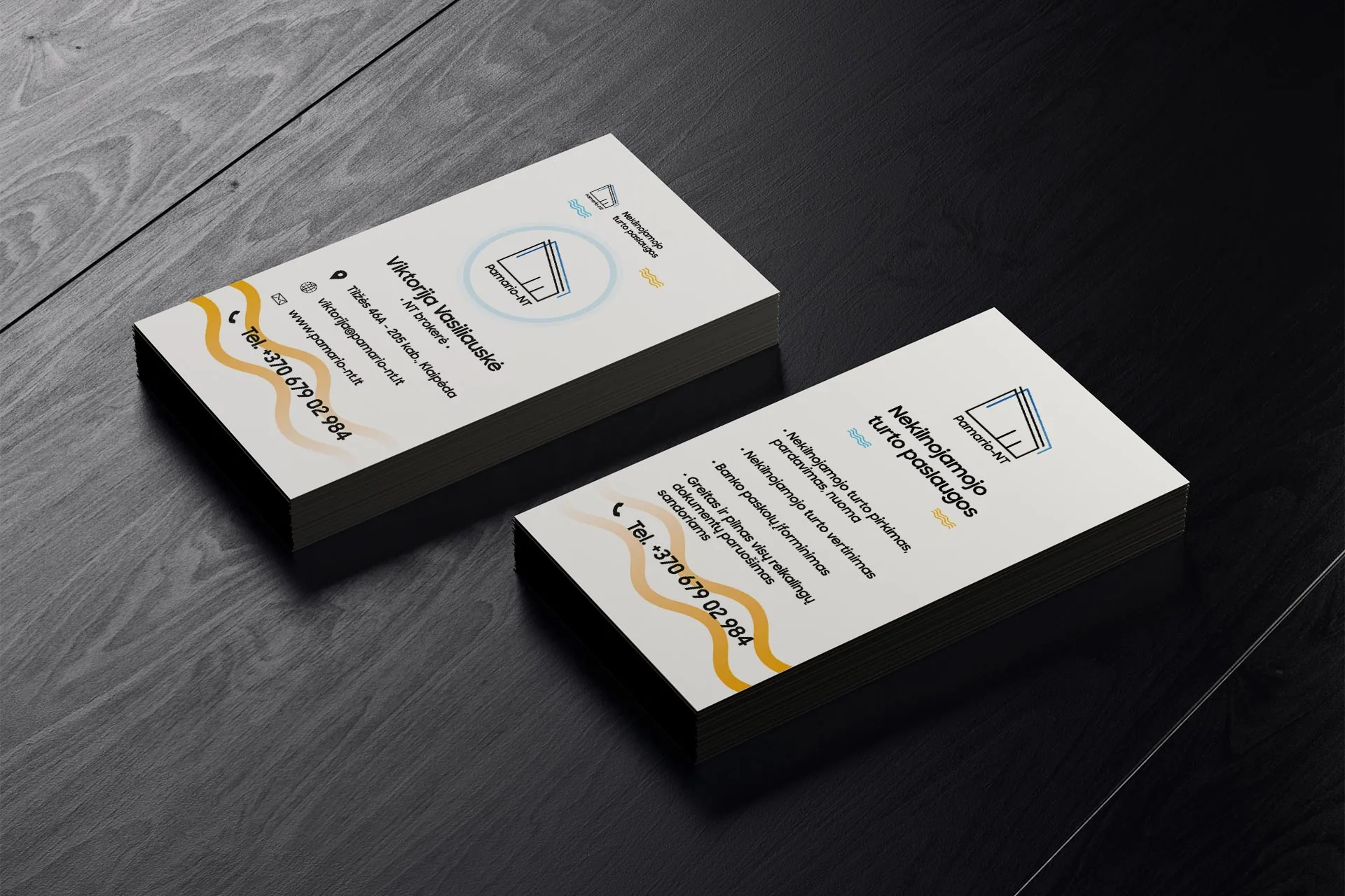 Pamario NT – business card design