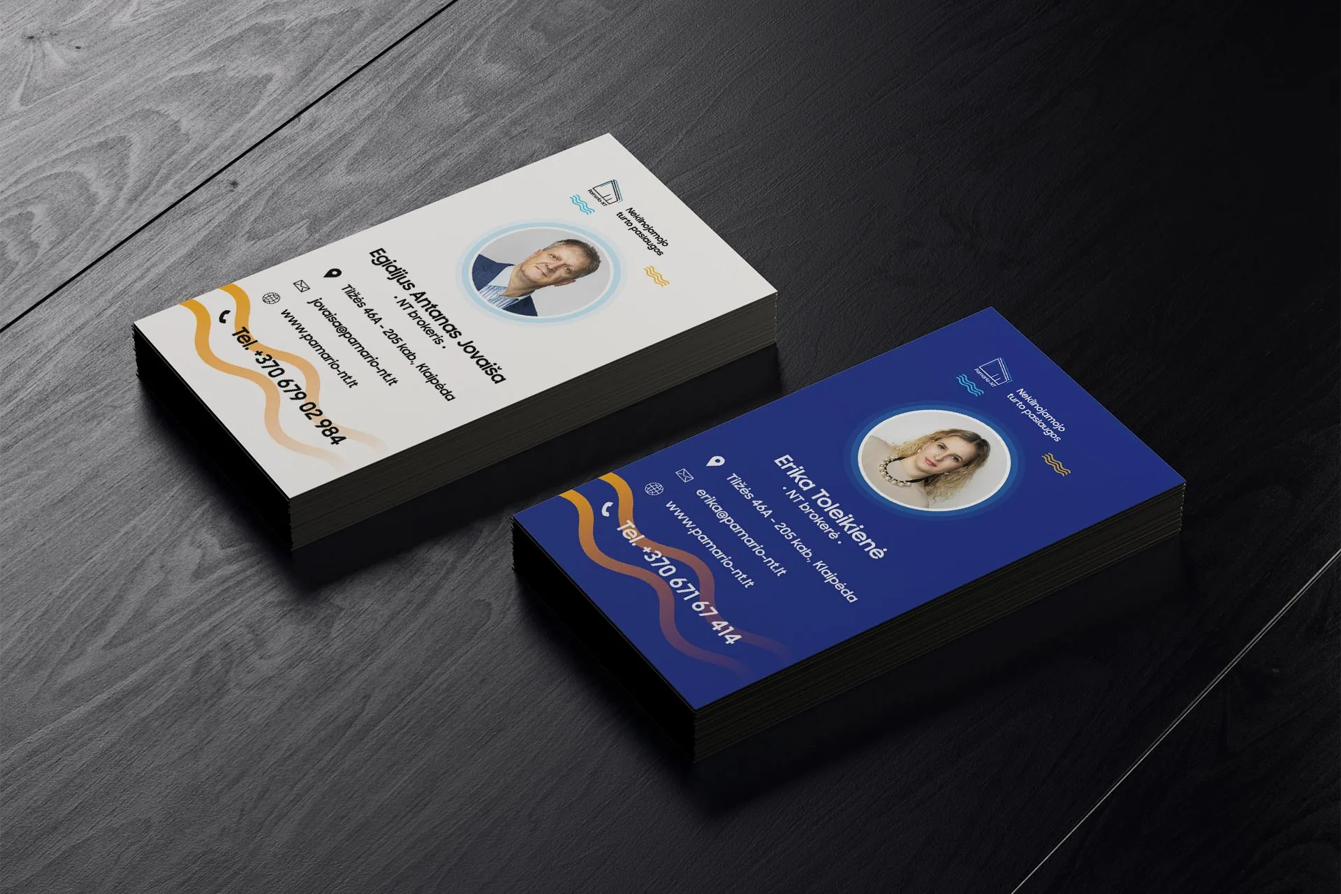 Pamario NT – business card design