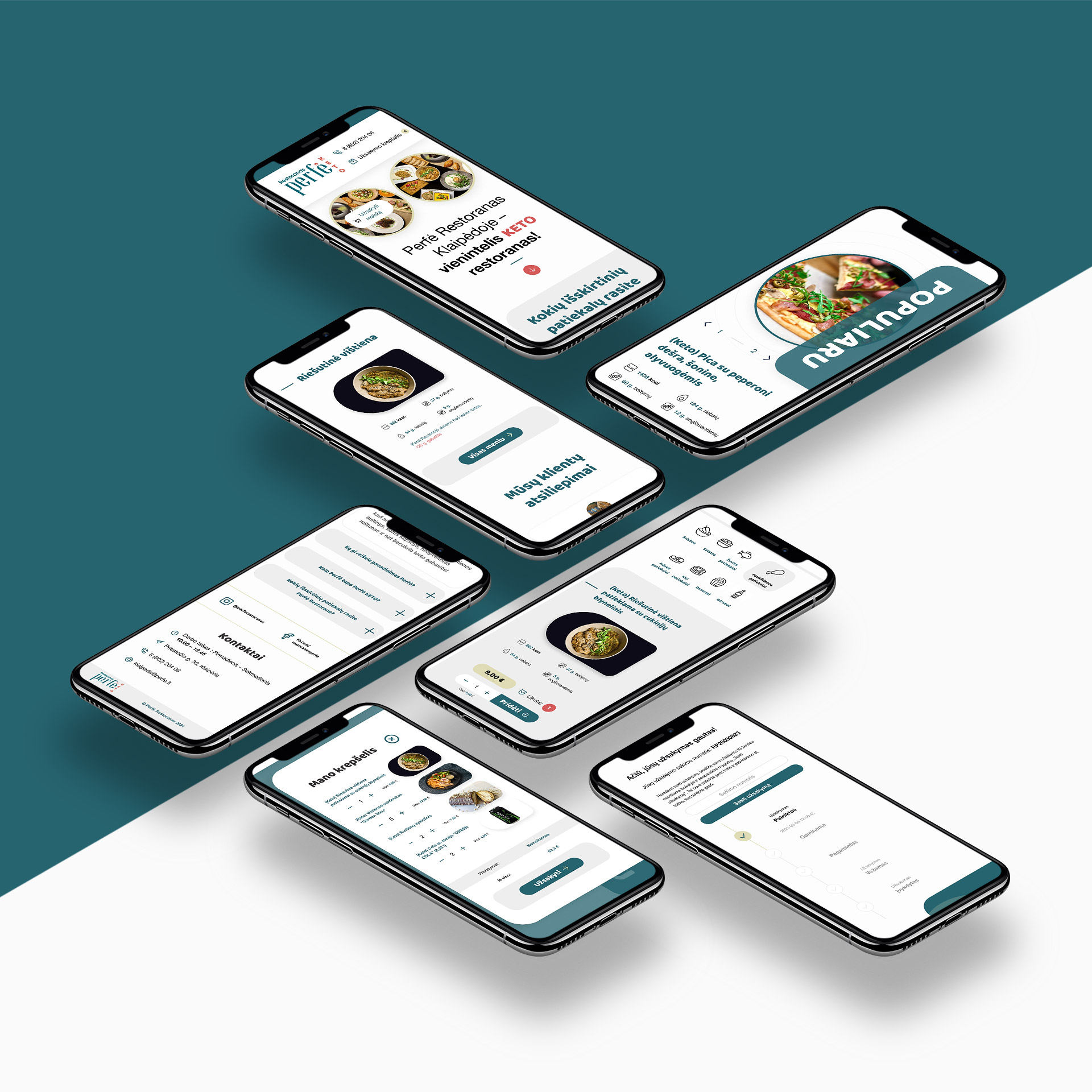 Perfė brand identity – logo and identity overview