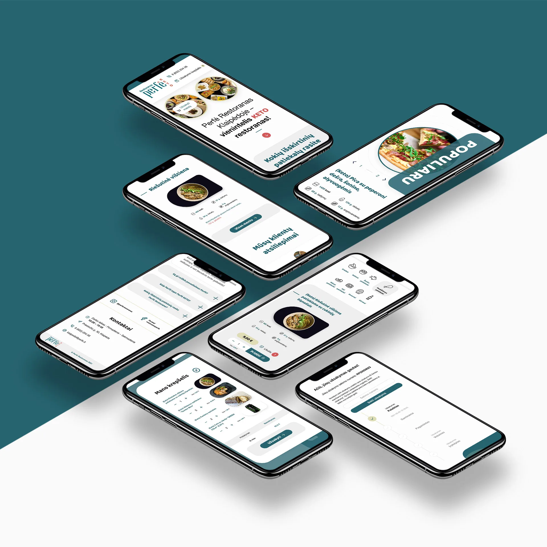 Perfė brand identity – logo and identity overview