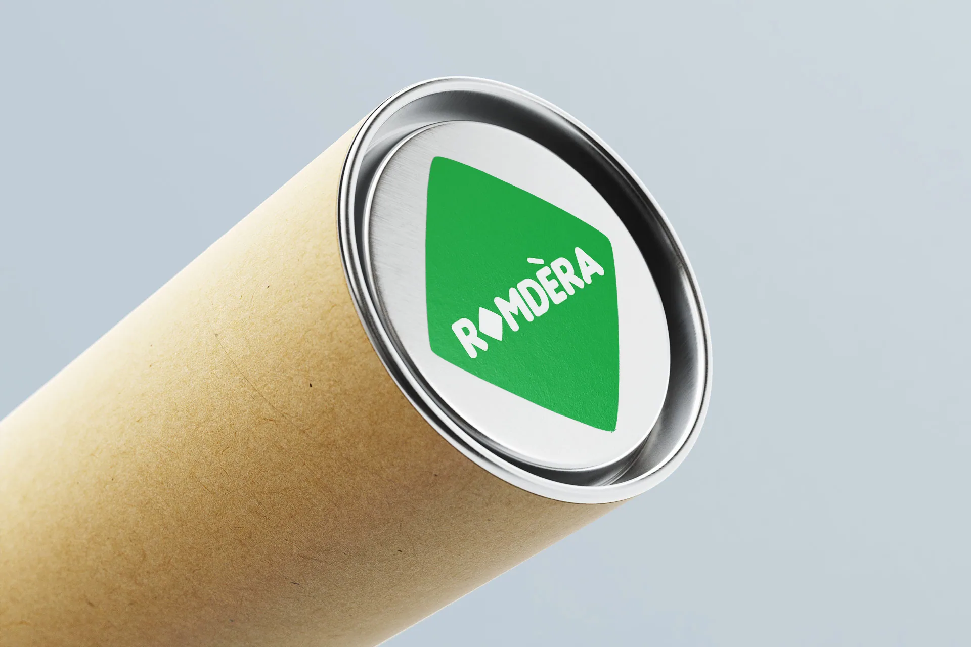 Romdera logo design