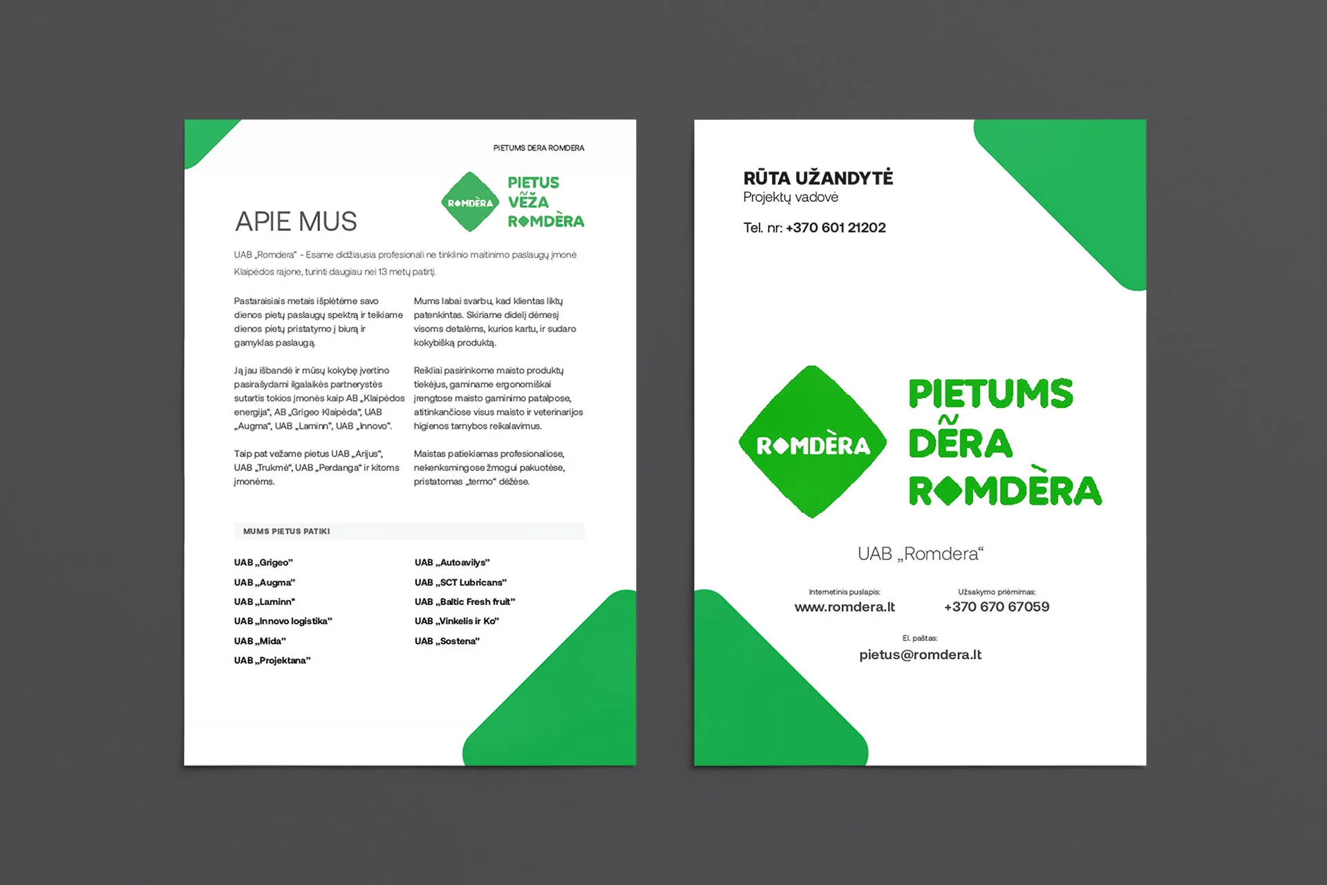 Romdera poster design – close-up detail