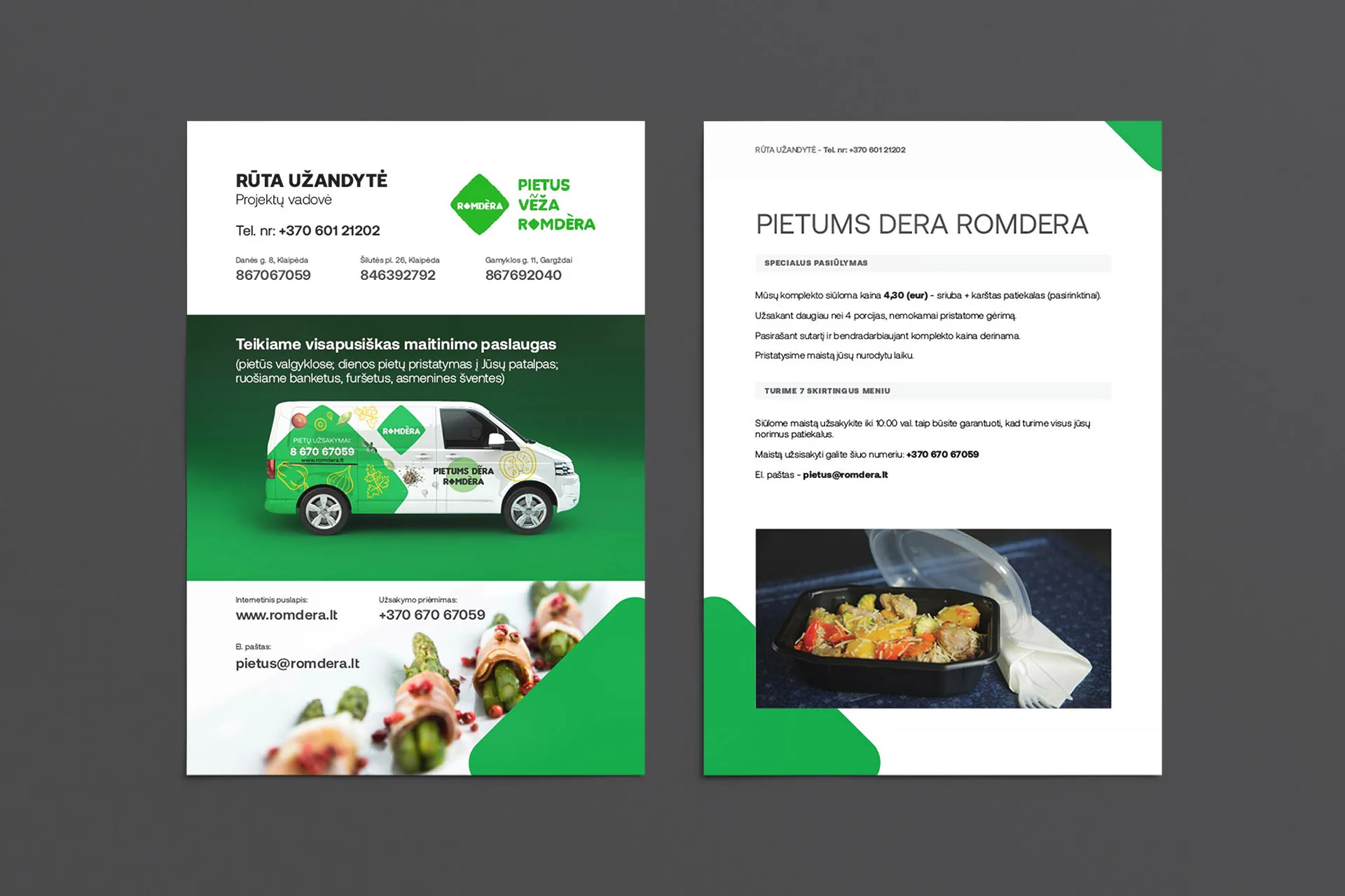 Romdera poster design – close-up detail