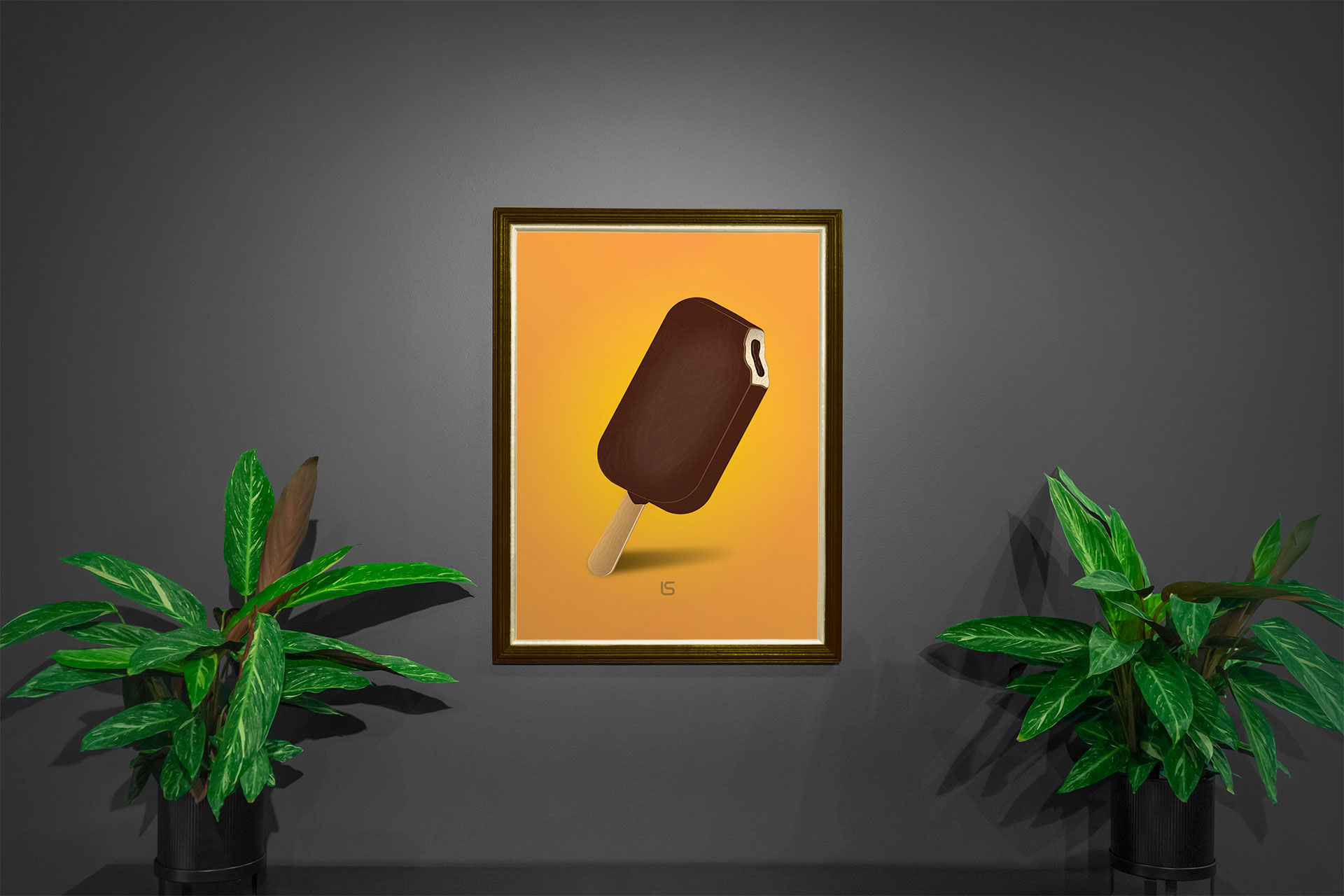 Ice Cream — Playful ice cream illustration. Artwork by Lukas Sabaliauskas