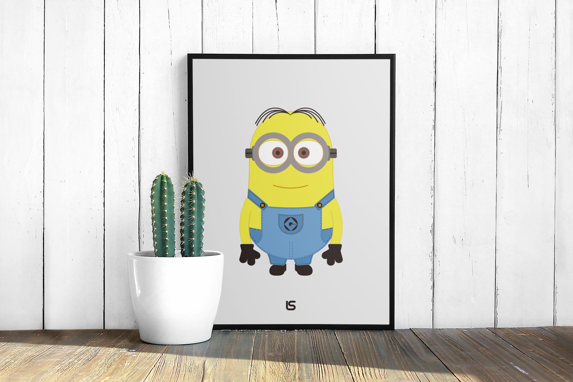 Minion — Minion character illustration. Artwork by Lukas Sabaliauskas